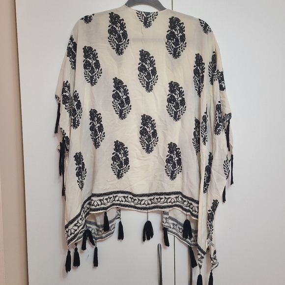 1X kimono wrap summer cardigan festival boho - Picture 5 of 5